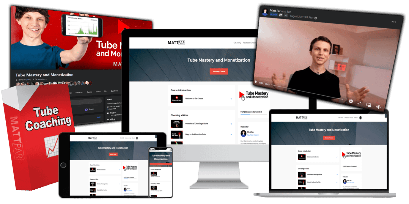 tube mastery and monetization